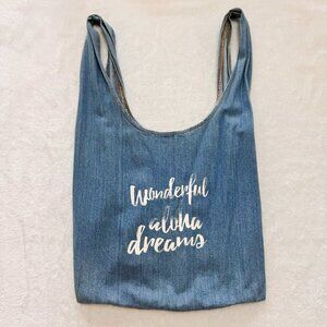 Wonderful Aloha Dreams Denim Shoulder Hand Bag